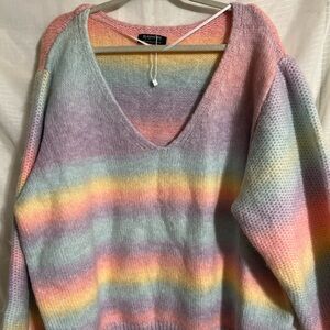 Bloom Chic Multi Colored Sweater Sz 22-24.   (BA 6)